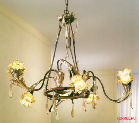 Люстра Possoni Illuminazione 1318/6 RU/FOG